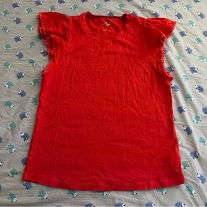 Kate Spade Flutter Sleeve Tee XS